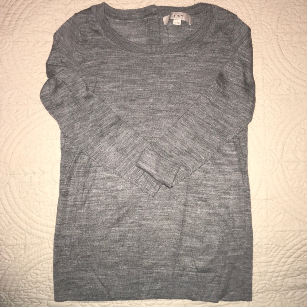 Like new, Loft 3/4 sleeve sweater